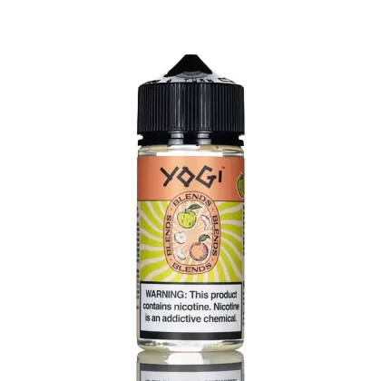 Yogi Blends E-Liquid – Apple Peach Ice – 100mL - Vape Product, Vape Product