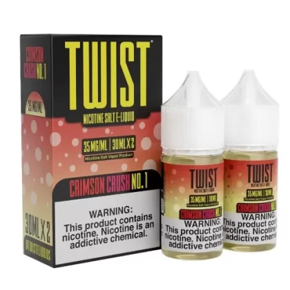 Twist E-Liquid Salts – Crimson Crush No. 1 – 30ml (x2)