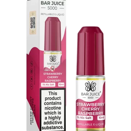 Strawberry Cherry Raspberry Nic Salt E-Liquid