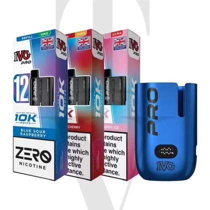 IVG PRO 12 VAPE KIT 20MG – 30K BUNDLE DEAL