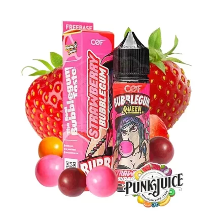 CloudyOFunky – Bubblegum Queen Strawberry – 60ml