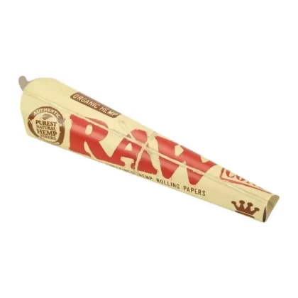 Raw Organic King Size Pre-Rolled Cones (3-Pack) - Ejuicewarehouse
