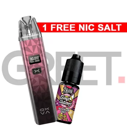 Oxva Xlim Classic Pod Kit - Colour#Black>Black Pink>Black Silver>Gradient Blue>Gradient Green>Gunmetal>Orange Silver>Pink Blue>Purple Pink>Silver