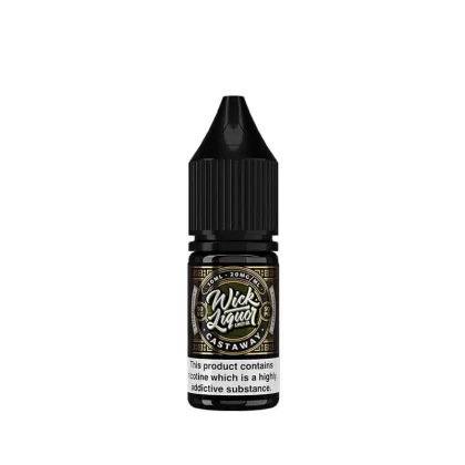 Wick Liquor Castaway Shattered 10ml Nic Salts E-Liquid - 10mg