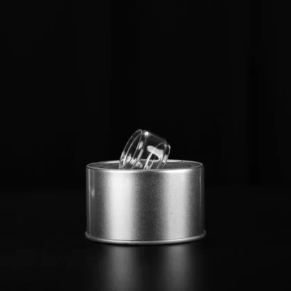 Wotofo Flow Pro Glass Tube - Clear, Rainbow; Vape Product, Vape Product (7D88F6)