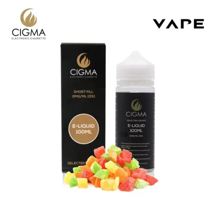 Cigma e-Liquid – Tutti Fruit 0mg 100ml Shortfill | Cigee