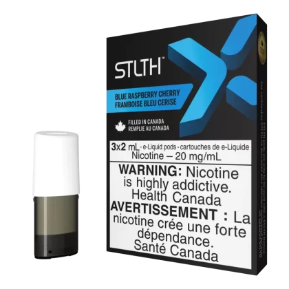 STLTH X Pod Pack - Blue Raspberry Cherry - 20 mg/mL (promo)(wholeseller) - Excise ON, 20 mg/mL (promo)(wholeseller) - Excise AB (33352E)
