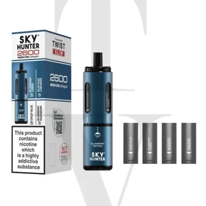 SKY HUNTER TWIST SLIM VAPE KIT BY HAPPY VIBES