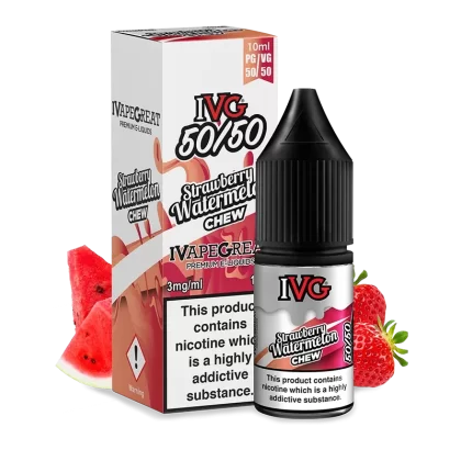 Strawberry Watermelon Chew E-Liquid by IVG 50/50 – 10ml