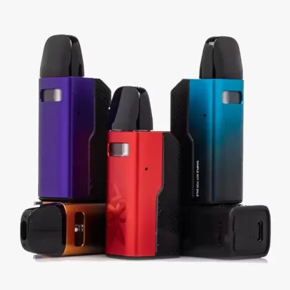 Uwell Caliburn GZ2 Vape Kit - Red, Silver