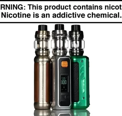 VAPORESSO ARMOUR ULTRA 100W VAPE STARTER KIT - Dune Gold, Emerald Green
