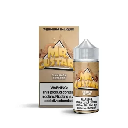 Cinnamon Custard E-Liquid by Mr. Custard - Size#100ml~Nicotine#3MG>6MG