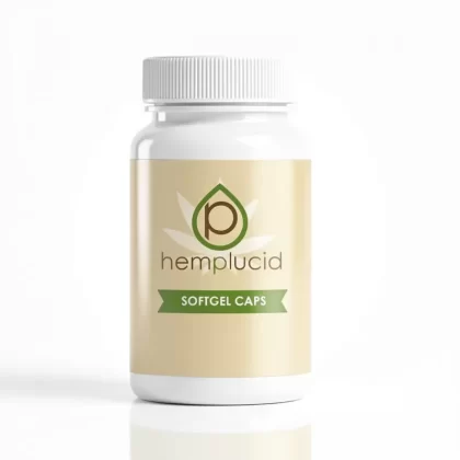 Hemplucid Full Spectrum Extracto de Cáñamo CBD Gel 30 Cáps - Vape Store