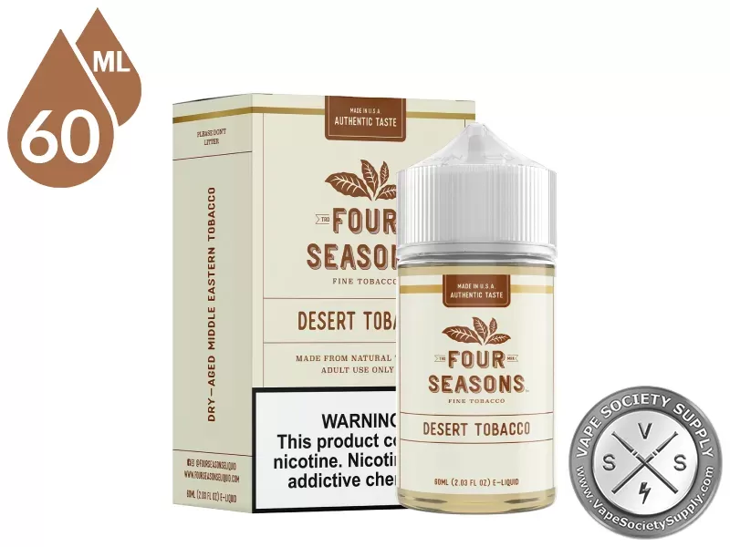 Desert Tobacco By Four Seasons E-Liquid 60ml - Image 3