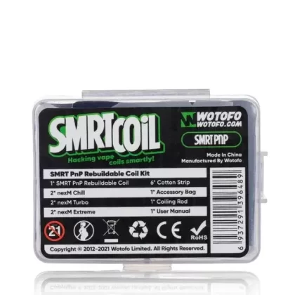 Wotofo SMRT PnP Rebuildable Coil Kit - Vape Store