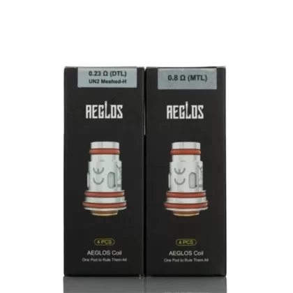 Sale $4.53 – Uwell Aeglos Coils | 4-Pack (P1 UN2 Meshed-H 0.6ohm)