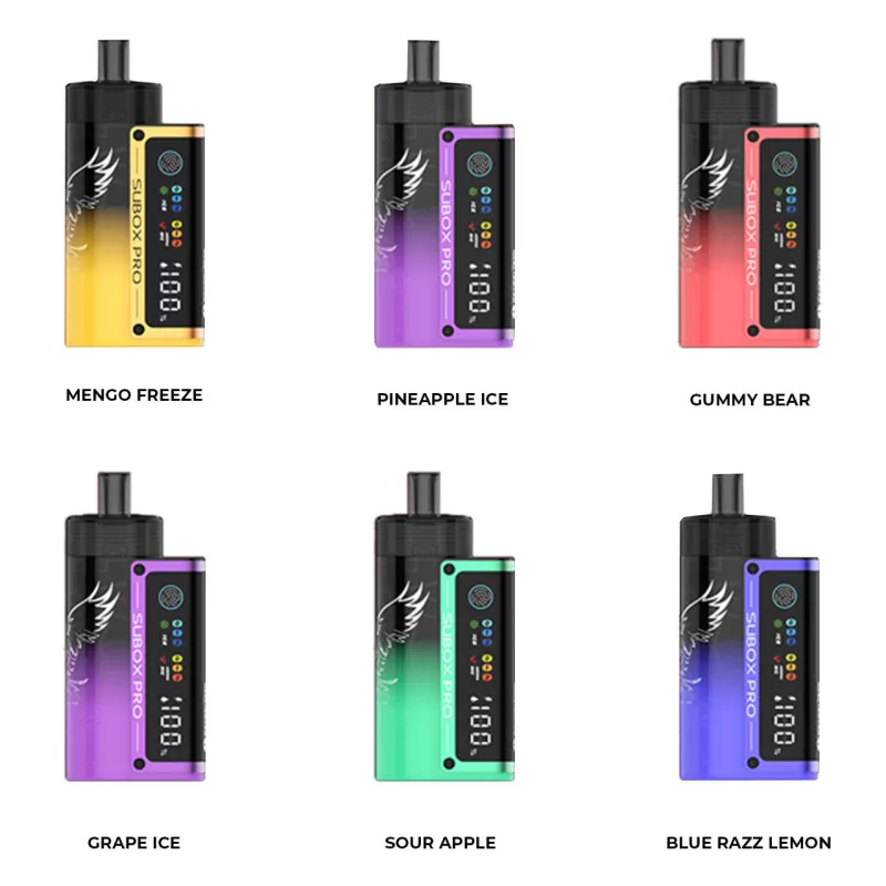 Kanger Subox Pro AI 50K 50000 Puffs Disposable Kit - Sour Apple / 50mg / 1pc / US-1 Warehouse
