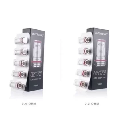 Vaporesso GTi Vape Coil - Pack Count#5 Pack~Resistance#0.2ohm>0.4ohm>0.5ohm