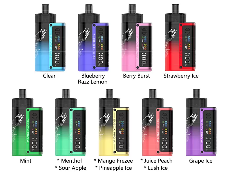 Kanger Subox Pro AI 50K 50000 Puffs Disposable Kit - Sour Apple / 50mg / 1pc / US-1 Warehouse - Image 2