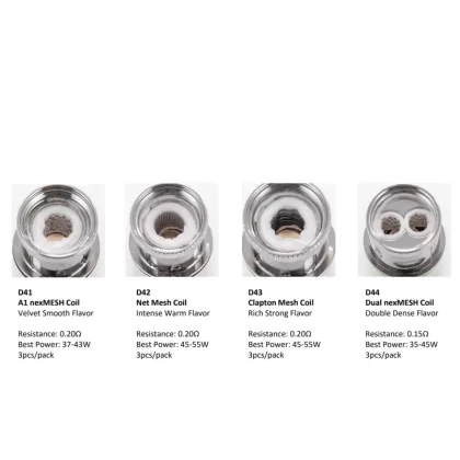 Wotofo nexMINI D Series Coil 3pcs/1pc - D42 Net Mesh 3pcs