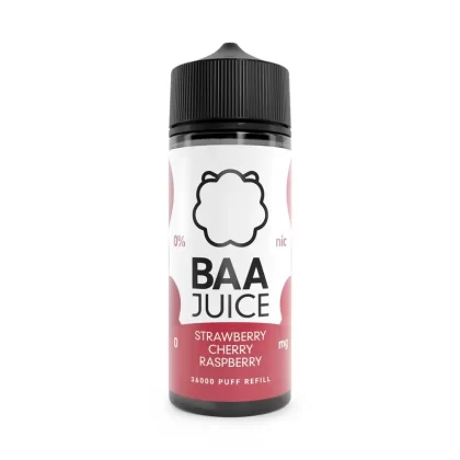 BAA Juice Strawberry Cherry Raspberry Shortfill
