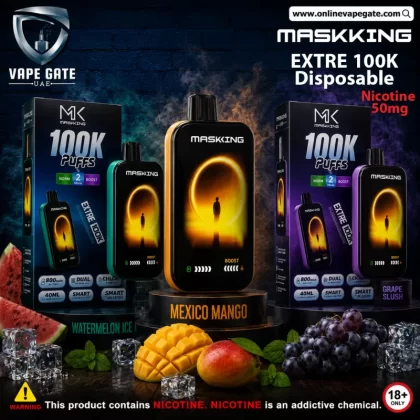 Maskking - Extre 100K Puffs Disposable Rechargeable Vape - 50 mg / Frozen Pina Colada