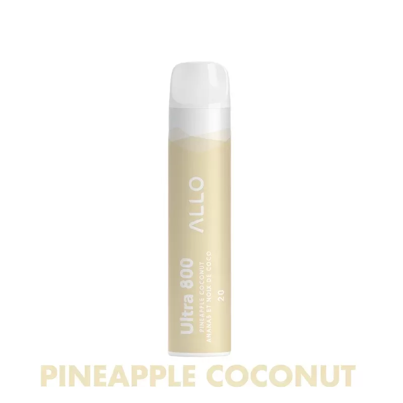 ALLO Ultra 800 Disposable Vape – Pineapple Coconut