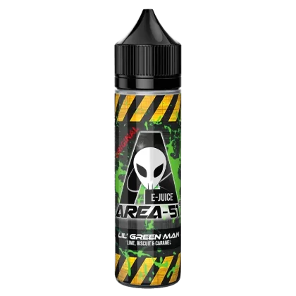 LIL’ GREEN MAN E LIQUID BY AREA 51 50ML 50VG