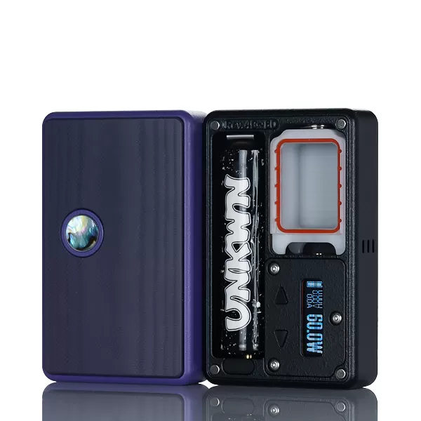 Billet Box Rev 4c DNA60 60W Boro Box Mod (DISCONTINUED) - Paua Piano