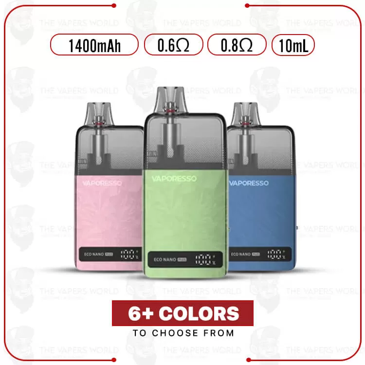 Vaporesso ECO Nano Plus Pod Kit - Thevapersworld