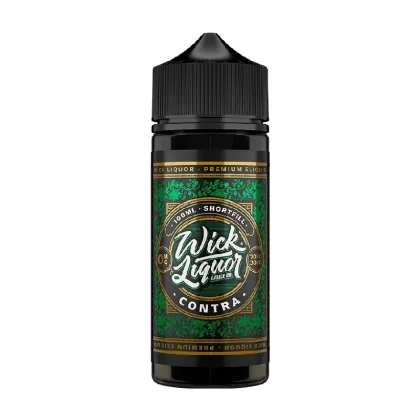 Contra 100ml Shortfill E-Liquid by Wick Liquor - Ecigpremium