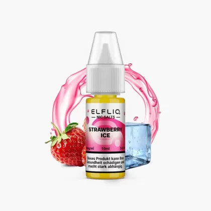 ELFLIQ Strawberry Ice (5mg) ?| E-Liquid by ELFBAR