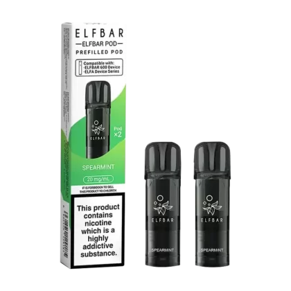 Spearmint Elfbar 600 Pods - Ecigwizard