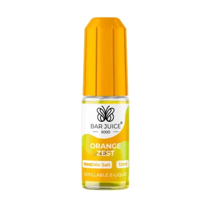 Bar Juice Orange Zest 10mg & 20mg Nicotine Salts - Vape Product, Vape Product