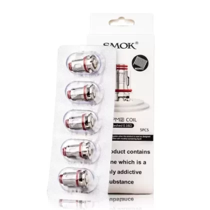 Smok RPM 2 Coils – 5 Pack - Resistance#0.6ohm DC MTL>0.16ohm Mesh