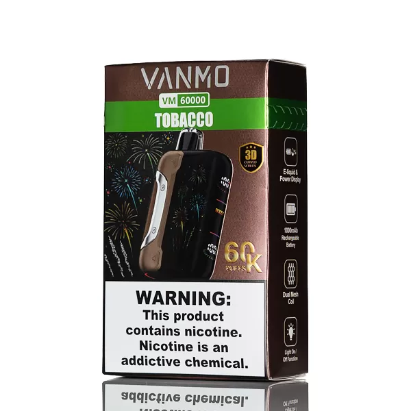 Vanmo VM60K 60000 Puffs Disposable Vape - 22mL - Aloe Grape - Image 3