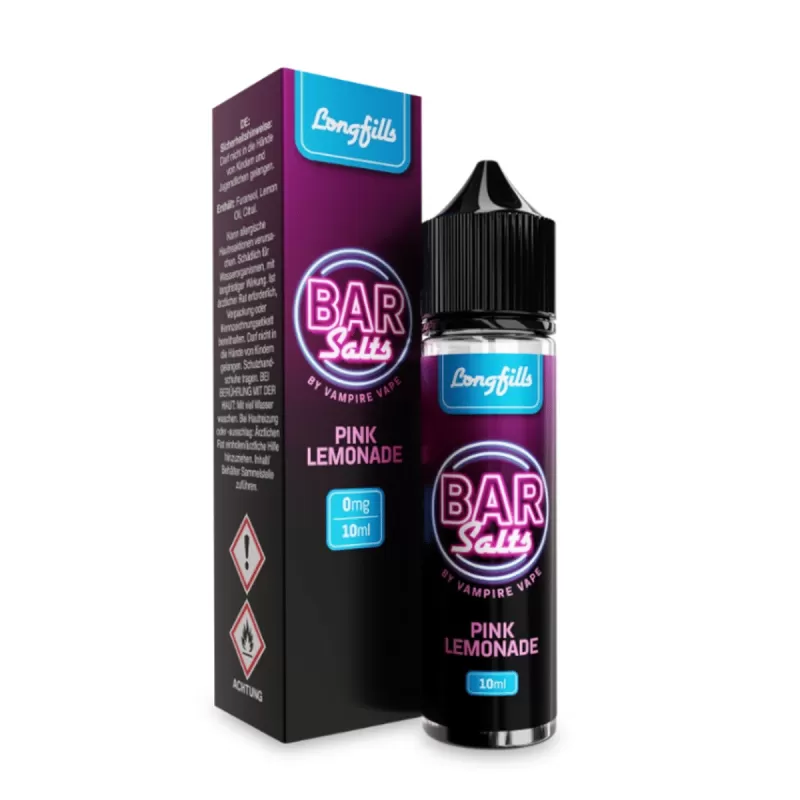 Bar Salts Longfills – Pink Lemonade 10ml - Zitrone / Limonade - Image 3