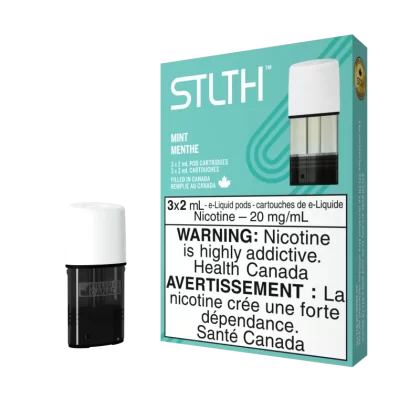 STLTH Pod Pack - Mint - 20 mg/mL (wholeseller) - Excise ON, 20 mg/mL (wholeseller) - Excise AB (B2EC43)