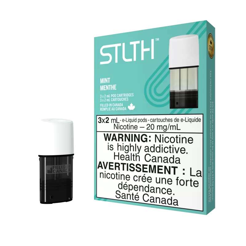 STLTH Pod Pack - Mint - 20 mg/mL (wholeseller) - Excise ON, 20 mg/mL (wholeseller) - Excise AB (B2EC43)