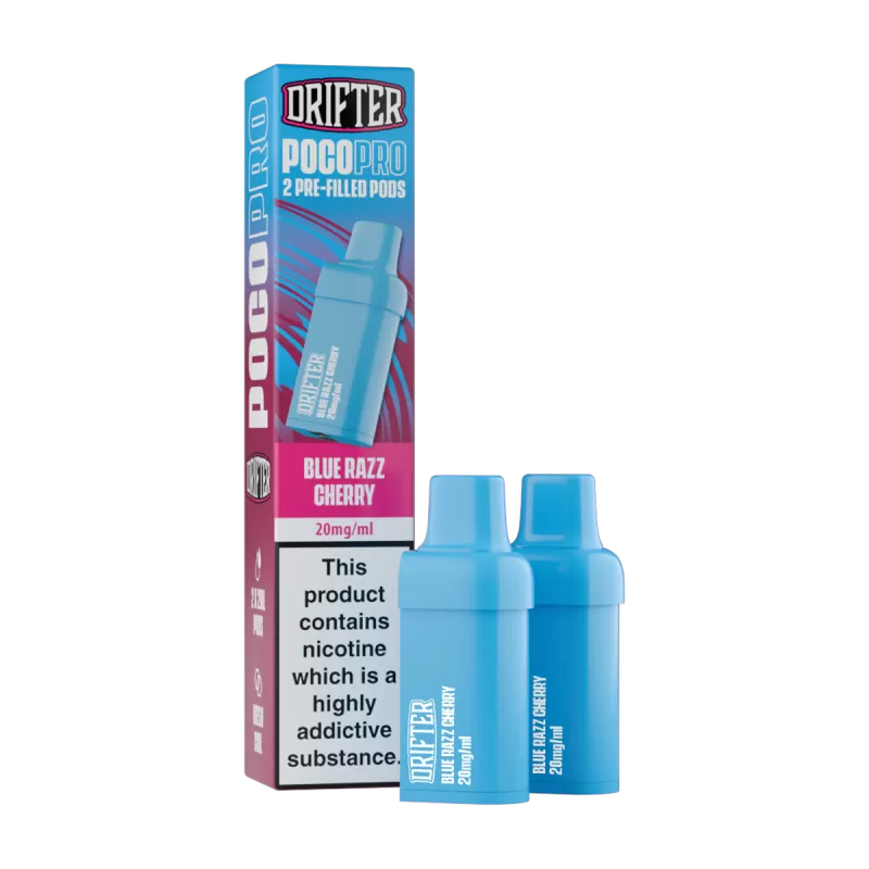 Drifter Poco Pro Pods - Fizzy Cherry - Ecigwizard - Image 2