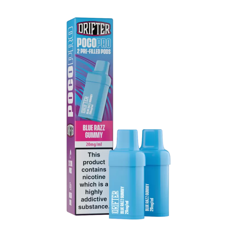 Drifter Poco Pro Pods - Fizzy Cherry - Ecigwizard - Image 3
