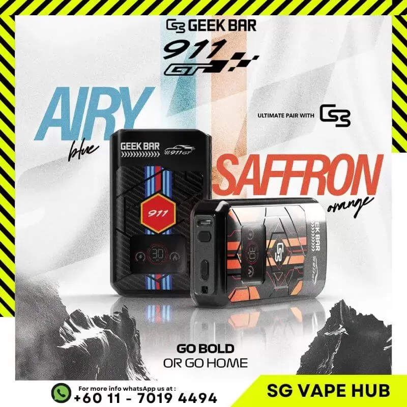 GEEKBAR GT 911 16,000 Puffs - Cartridge / Juicy Watermelon - Image 2