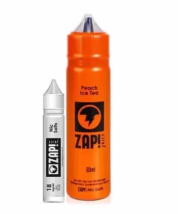 Peach Iced Tea Shortfill eLiquid by Zap! 50ml - 00mg / 50ml