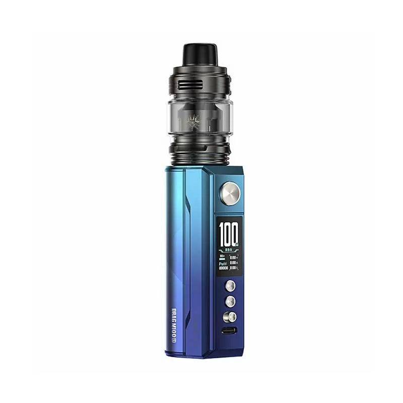 VOOPOO DRAG M100S Mod Kit - Box Mod Kit; Vape Product; Single 18650/21700 battery(not included) - Image 3