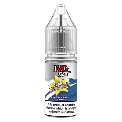 IVG Bar Favourites Blackcurrant Mango Nic Salt Vape Juice