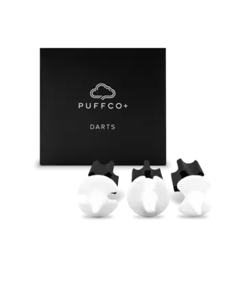 Puffco Plus replacement darts (3-Pack) - Color#Black
