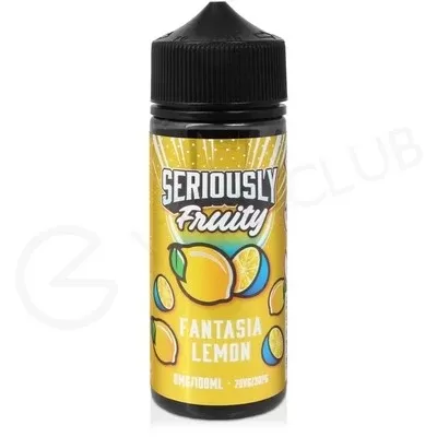 Fantasia Lemon Shortfill E-Liquid by Seriously Fruity 100ml - Ecigpremium