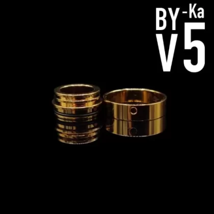 BY-ka V.5+ Refill Top Cap e Ring Brass – Vape Systems