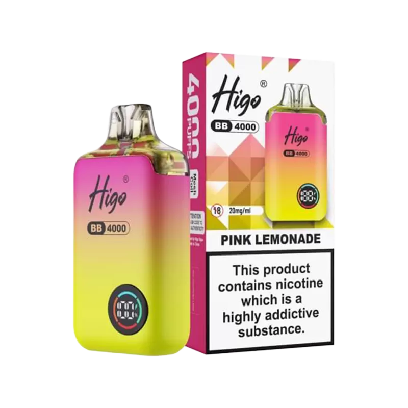 Higo BB 4000 Vape Kit - Watermelon Bubblegum - Ecigwizard - Image 3