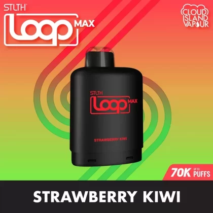 STLTH LOOP MAX 70K Pod Pack – Strawberry Kiwi